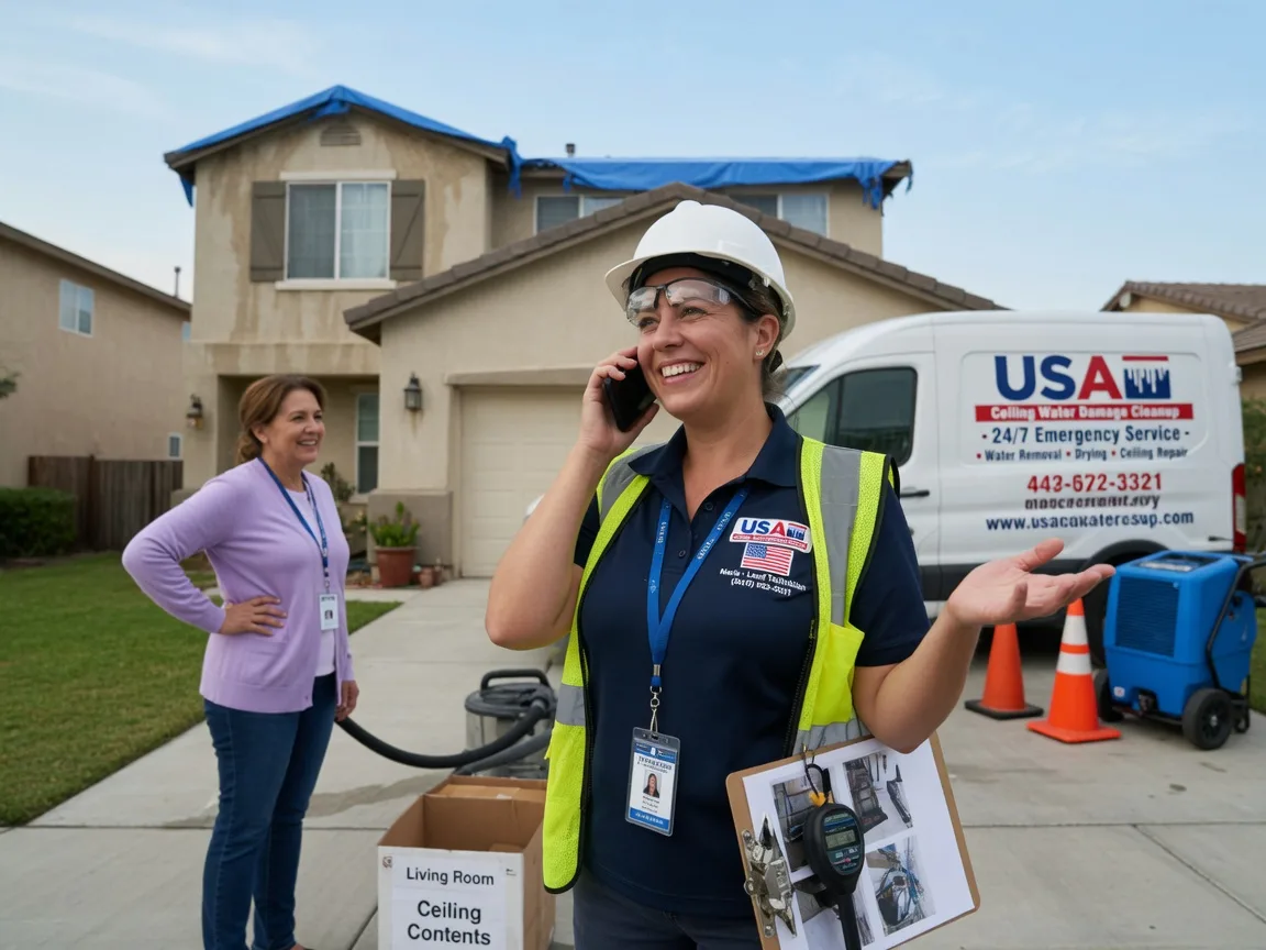 Ceiling Water Damage Restoration Ingleside, IL FAQs